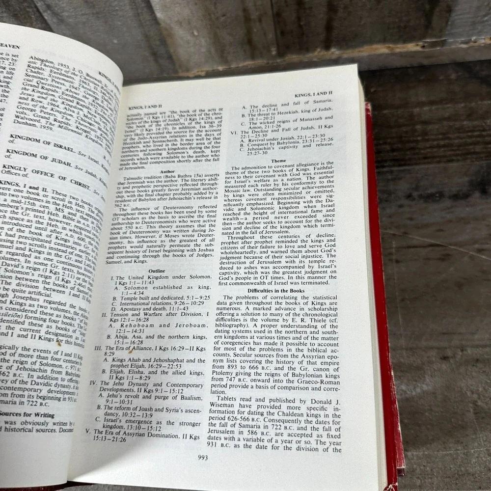 1975 Wycliffe Bible Encyclopedia in Two Volumes VINTAGE HC DJ